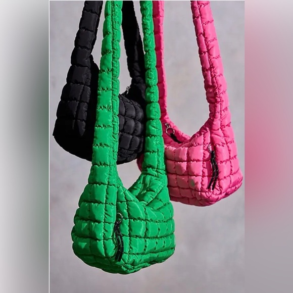 Free People Quilted Baby Carryall Sling Bag💚 - Picture 6 of 7